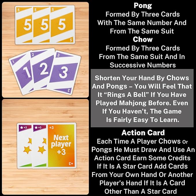 Original Card Games for Families-Adult and Kids Party Games for Family Game Night-Fun Card Games for Teens-Best Gifts for Kids 8-12