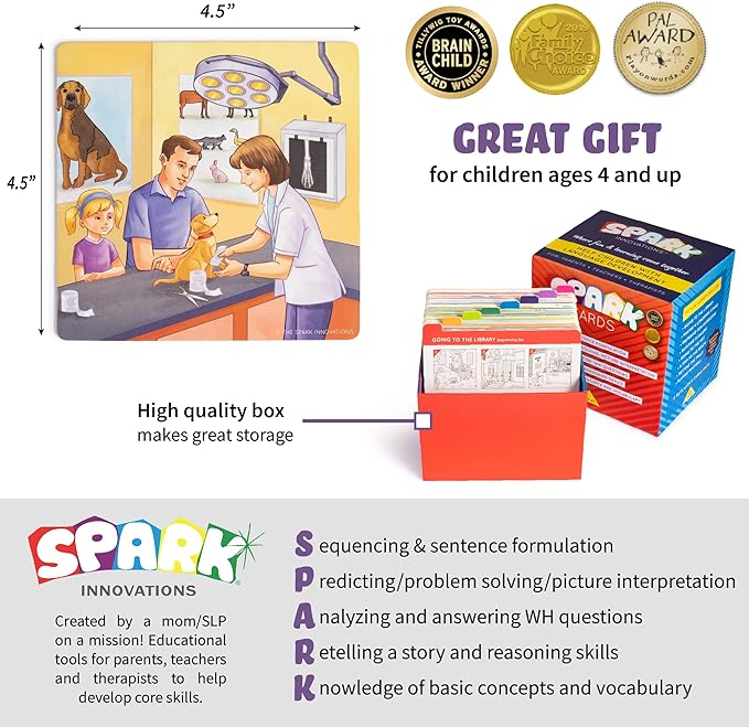 Sequencing Cards for Storytelling, Speech Therapy Game, Special Education Materials, Sentence Building, Problem Solving, Homeschooling Sequence Cards, Autism Game, Picture Sences, SEL