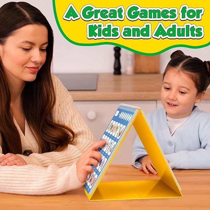 Torlam Identify & Match Game, Learn Professions, Food, Transportation, Wild and Sea Animals, 50 States, Educational Board Games Family Travel Party Camping Road Trip Car Activities for Kids 4-8 Adults