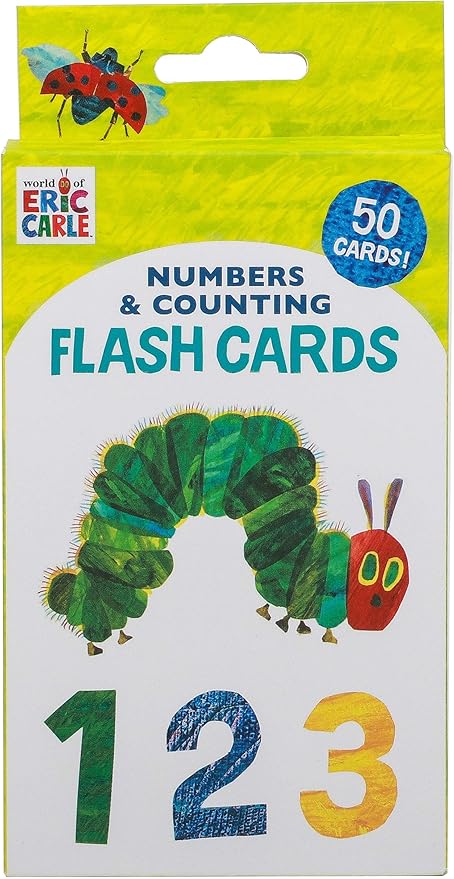 World of Eric Carle (TM) Numbers & Counting Flash Cards: (Learning To Count Cards, Math Flash Cards for Kids, Eric Carle Flash Cards)
