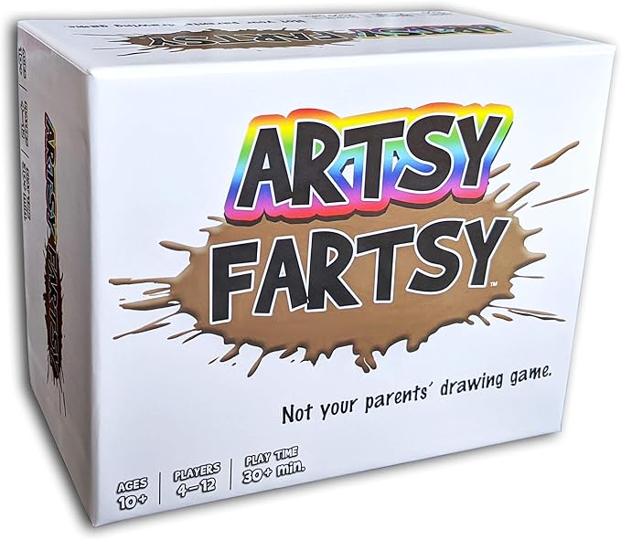 Family Game Night Mega Pack - Includes Artsy Fartsy, Left Unsupervised, and What Can You GIF? Games