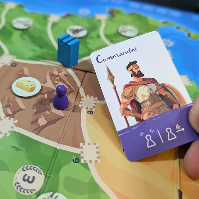 Crafty Games Sardegna Dynamic Area Control Board Game by Stefan Dorra, 2-4 Players, Ages 15+, 30 Minute Play time