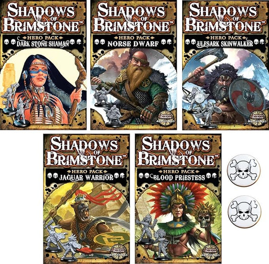 Shadows of Brimstone Bundle of Hero Packs Wave 2