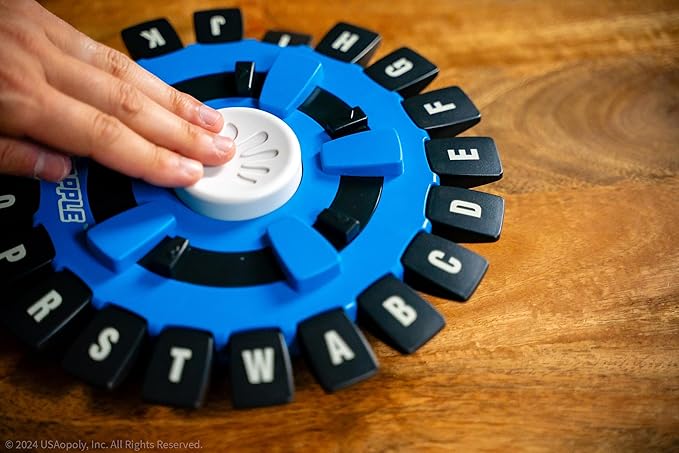 USAOPOLY TAPPLE® Word Game | Fast-Paced Family Board Game | Choose a Category & Race Against The Timer to be The Last Player | Learning Game Great for All Ages (1 Pack)