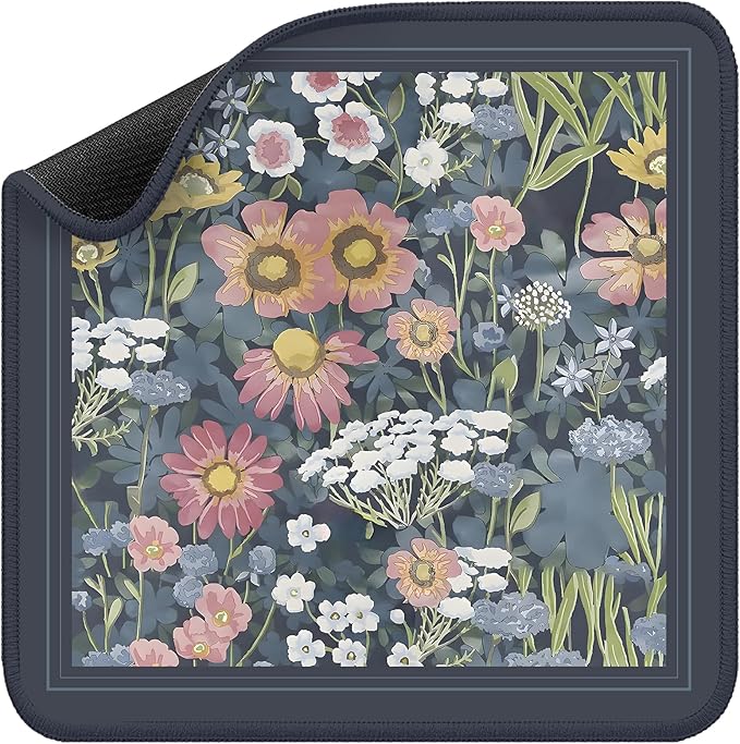 Mahjong Mat for Table, Durable Mahjong Table Cover with Unique Design, Premium Mahjong Accessories, Perfect Mahjong Gifts for Women, Game Mat for Mahjong and Board Game Enthusiasts Blooming Serenity