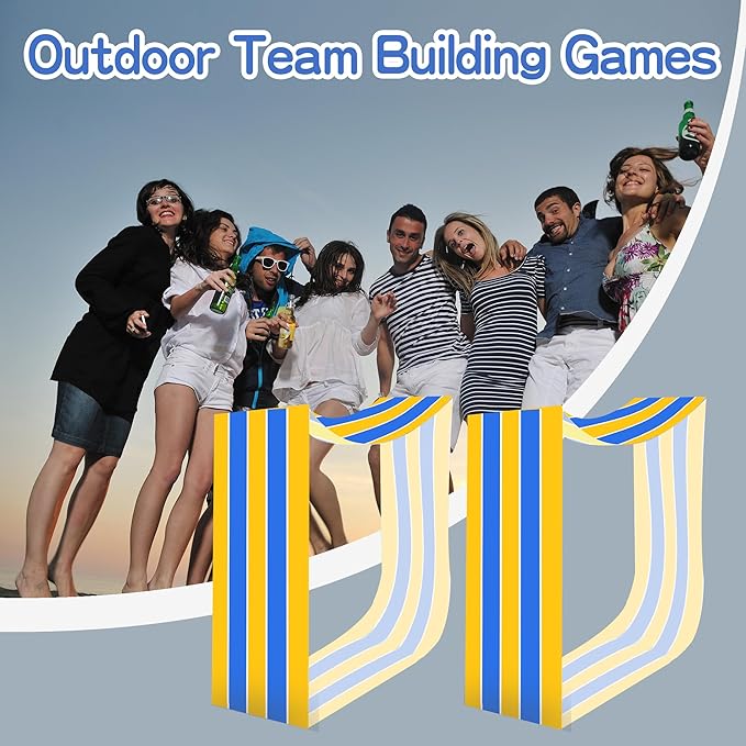 Team Building Games Teamwork Games for Working Adults, Group Activities Mat for School Students Teens, Field Day Games (26 ft, Pack of 1)