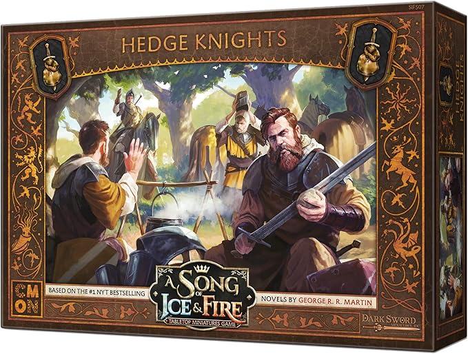 A Song of Ice and Fire Tabletop Miniatures Game Hedge Knights Unit Box (Multilingual Edition) - Strategy Game for Adults, Ages 14+, 2+ Players, 45-60 Minute Playtime, Made by CMON
