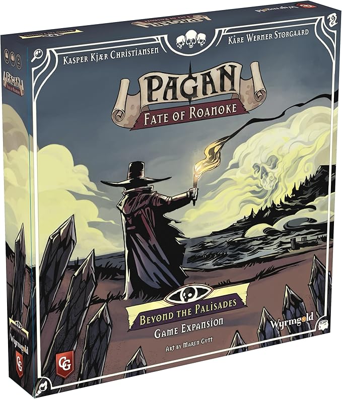 Pagan: Fate of Roanoke - Beyond The Palisades Expansion Pack, Dueling Witch & Hunter Asymmetrical Deduction Card Game Filled with Intrigue & Mystery, 2 Players, 60 Mins