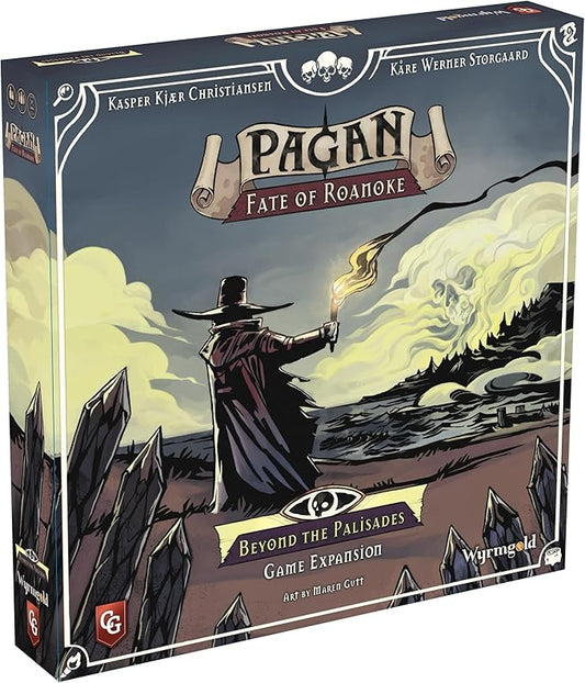 Pagan: Fate of Roanoke - Beyond The Palisades Expansion Pack, Dueling Witch & Hunter Asymmetrical Deduction Card Game Filled with Intrigue & Mystery, 2 Players, 60 Mins