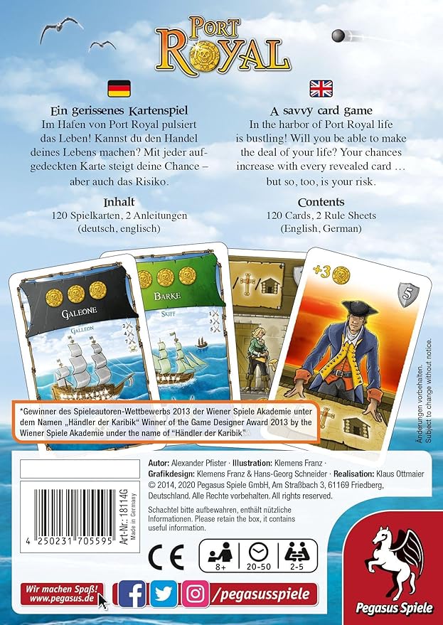 Pegasus Spiele Port Royal (Händler der Karibik)