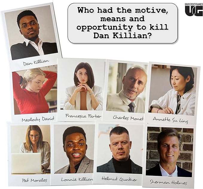 Murder Mystery Party Case Files: Killer Startup for 1 or More Players Ages 14 and Up