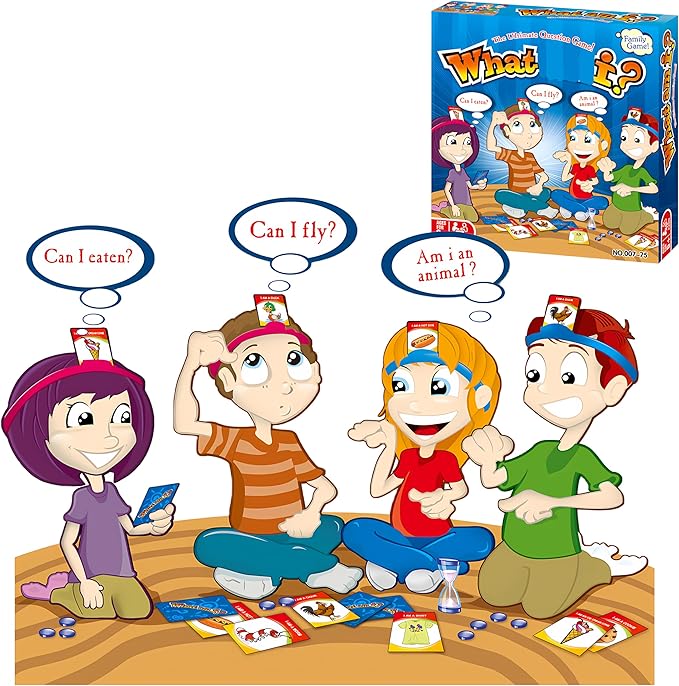 Guess Who Game for Kids,Who Am I Game for 2-6 Players Board Game
