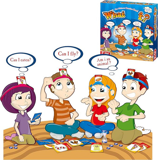 Guess Who Game for Kids,Who Am I Game for 2-6 Players Board Game
