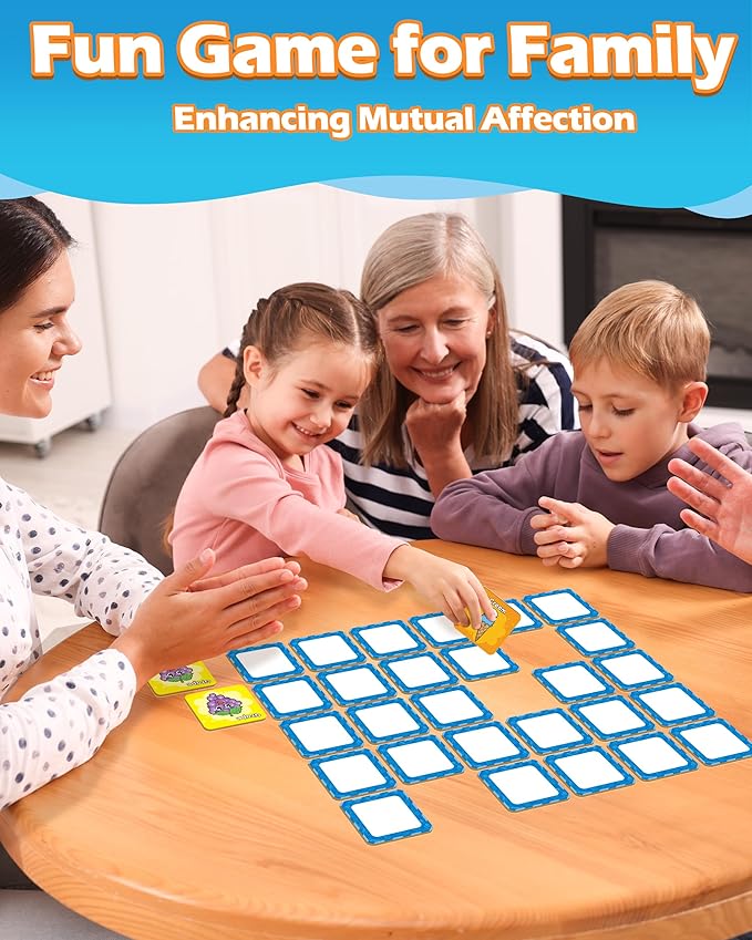 JoeyfulMind First Words Matching Games for Toddlers 3-5, 60Pcs First Words Matching Cards for Toddlers Educational Toys for Pre K Preschool Kindergarten Learning Activities