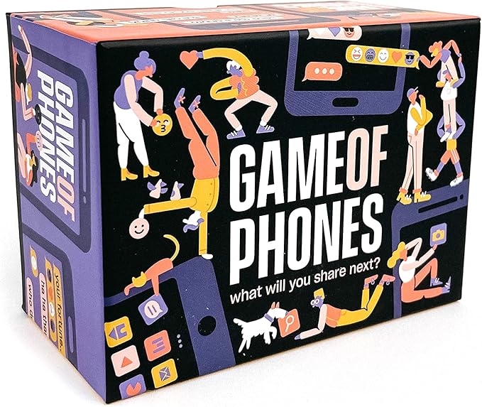 SolidRoots Game of Phones - What Will You Share Next? Card Game