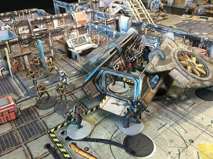 Battle Systems Core Space Get to The Shuttle Expansion Cooperative/Solo SciFi Dungeon Crawler Board Game