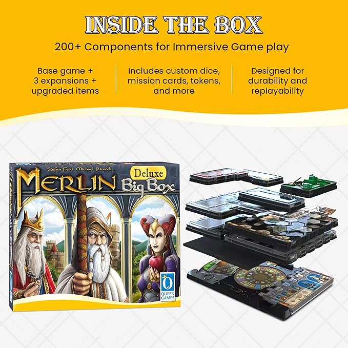 Merlin Deluxe Big Box Board Game