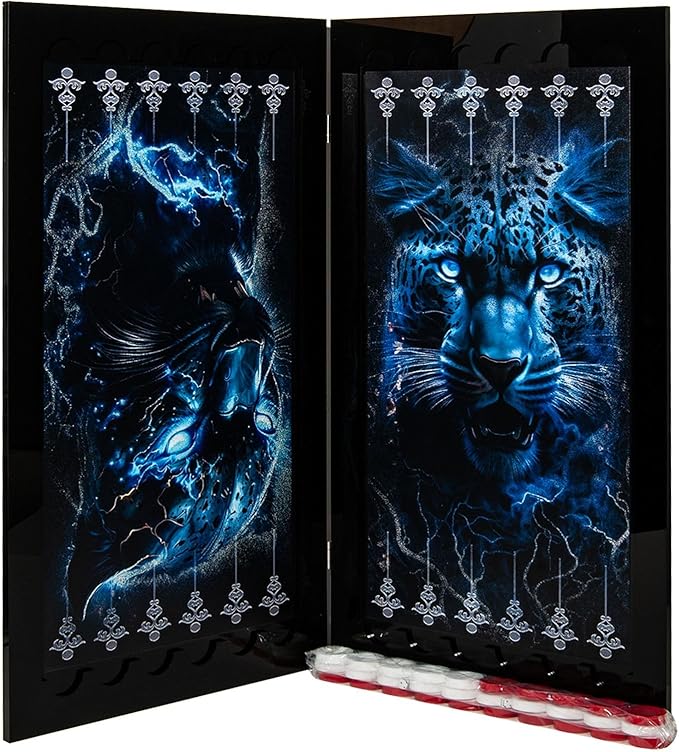 Backgammon Set (Blue Lion)