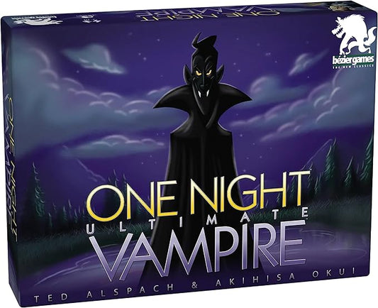 One Night Ultimate Vampire – Scary Fun Party Game for Kids & Families, Fast-Paced Gameplay, Engaging Social Deduction, Hidden Roles & Bluffing