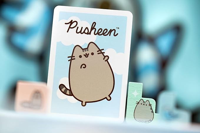 Alley Cat Games Pusheen The Stacking Board Game - Adorable Cat-Themed Dexterity Challenge - 2 to 6 Players Ages 6+ 15 Minutes - Stack Balance and Play with Pusheen and Friends
