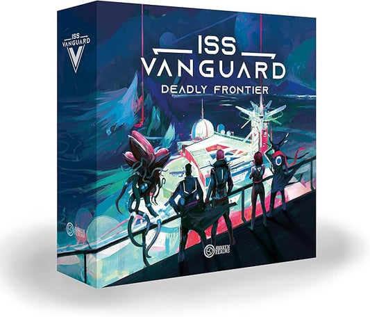 ISS Vanguard: Deadly Frontier Campaign Expansion - New Challenges & Adventures! Cooperative Sci-Fi Strategy Game, Ages 14+, 1-4 Players, 90-120 Min Playtime, Made by Awaken Realms