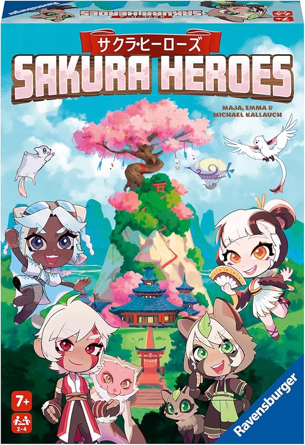 Ravensburger Sakura Heroes – A Fast-Paced Dice Game for Anime Fans Ages 7 and Up