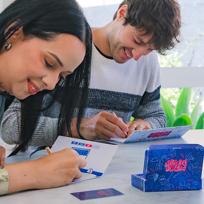 Minor Details Board Game | A Party Game for People Who Can’t Draw (Much) | Ages 13+| 3-6 Players | 20 Mins. | Fun Drawing Games for Adults and Teens