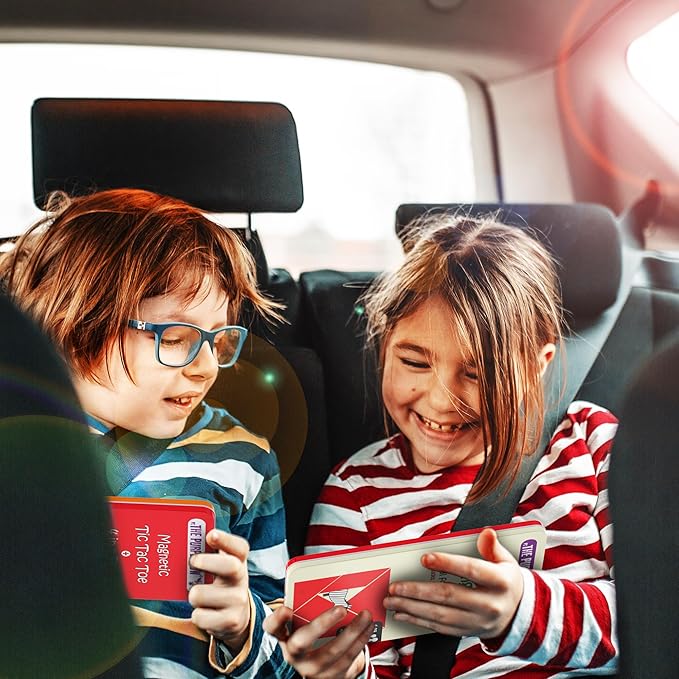 Magnetic Travel Tangram Puzzles Game - Car Games , Airplane Games and Quiet Games