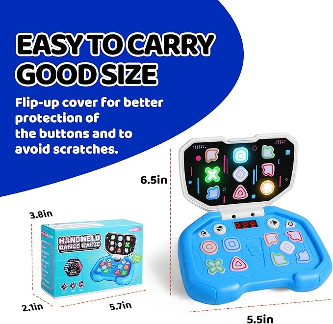 Handheld Game for 6-12, Sensory Fidget Toys for Kids 8-12, Boys&Girl ADHD Toys,999 Levels. 4 Modes，Birthday Gifts for Boys Girls，Fidget Toys for Kids Age 6-12