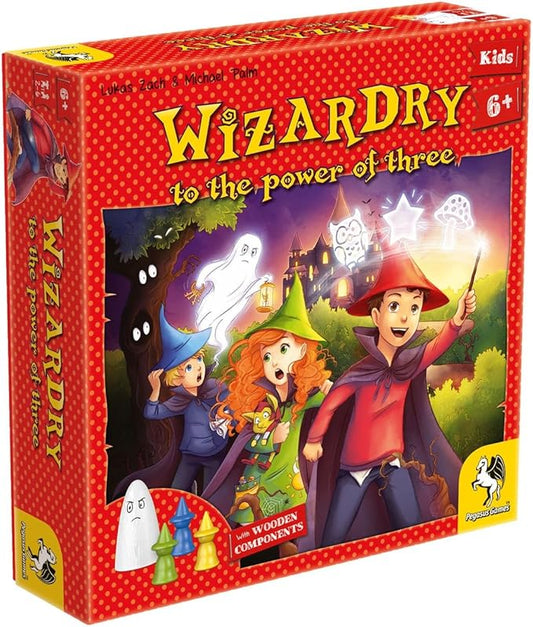 Pegasus Spiele Wizardry to The Power of Three , Red