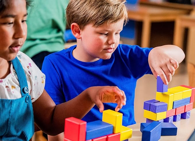 A STEM Toy and Educational Game for Competitive Structured Block Play, Ages 4+