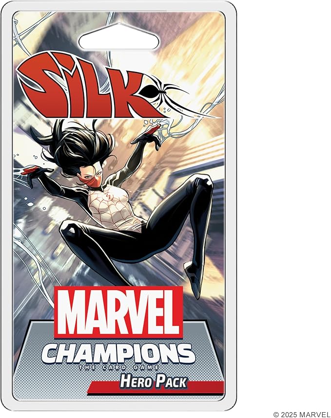 Fantasy Flight Games Marvel Champions The Card Game Silk Hero Pack - Cooperative Strategy Game for Kids & Adults, Ages 14+, 1-4 Players, 45-90 Min Playtime, Made
