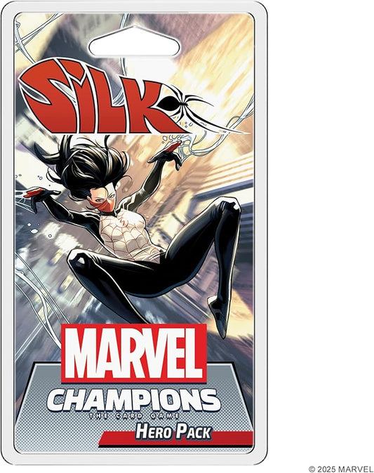 Fantasy Flight Games Marvel Champions The Card Game Silk Hero Pack - Cooperative Strategy Game for Kids & Adults, Ages 14+, 1-4 Players, 45-90 Min Playtime, Made