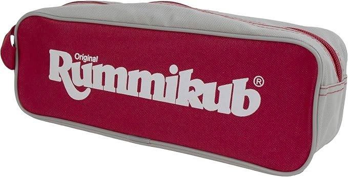 Rummikub - The Complete Original Game With Full-Size Racks and Tiles in a Durable Canvas Storage/Travel Case by Pressman - Amazon Exclusive
