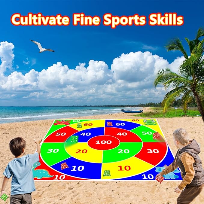 Large Kid Safety Toss Game Game, Family Party Party Supplies for Kids, Gift for Boys Birthday or Christmas for 3 4 5 6 7 8 9 10 11 12 Year Old Boy Girl Adult Birthday