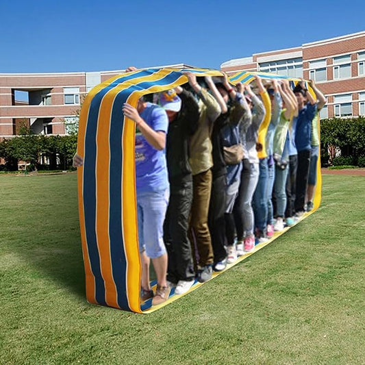 Team Building Games Teamwork Games for Working Adults, Group Activities Mat for School Students Teens, Field Day Games (36 ft, Pack of 1)