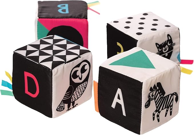 Manhattan Toy Wimmer-Ferguson Mind Cubes Soft Baby Activity Toy