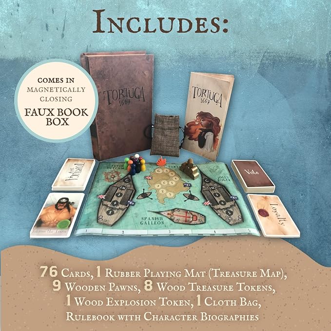 Facade Dark Cites Series Board Game of Strategy, Deceit, and Luck - Card Game for Teens Adults and Family - Tortuga 1667