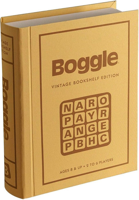 WS Game Company Boggle Vintage Bookshelf Edition