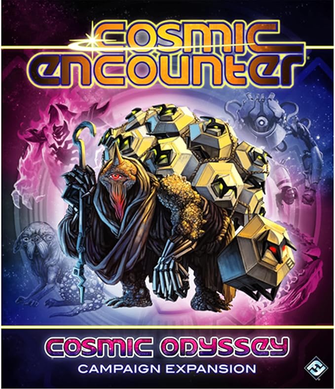 Cosmic Odyssey Board Game EXPANSION - Classic Strategy Game of Intergalactic Conquest for Kids and Adults, Ages 14+, 3-8 Players, 2-3 Hour Playtime, Made by Fantasy Flight Games