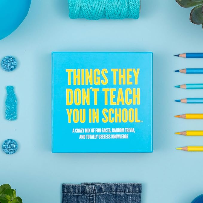 Hygge Games Things They Don't Teach You in School Party Trivia Game
