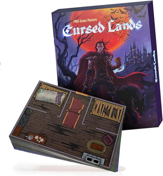 Dungeon Craft Cursed Lands Terrain Set for DND & RPG – 1000+ Double-Sided Dry/Wet Erase Tiles – Modular Battle Map Pieces for Tabletop Games & Dungeon Maps