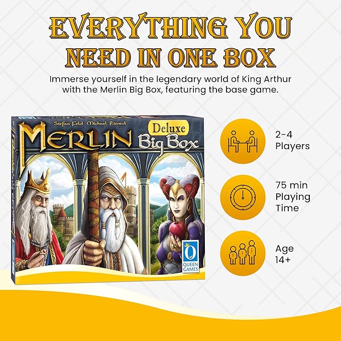 Merlin Deluxe Big Box Board Game