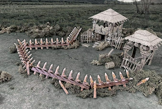 Battle Systems Fantasy Terrain Deadly Stakes - 28-35mm DND D&D RPG Wargames Historical/Fantasy Card Scenery