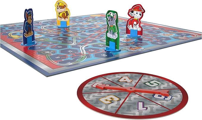 Spin Master Games, PAW Patrol Pups ‘N Ladders Game, PAW Patrol Toys, Classic Activity Toy, for Kids & Family, 2-4 Players, for Ages 4 & Up