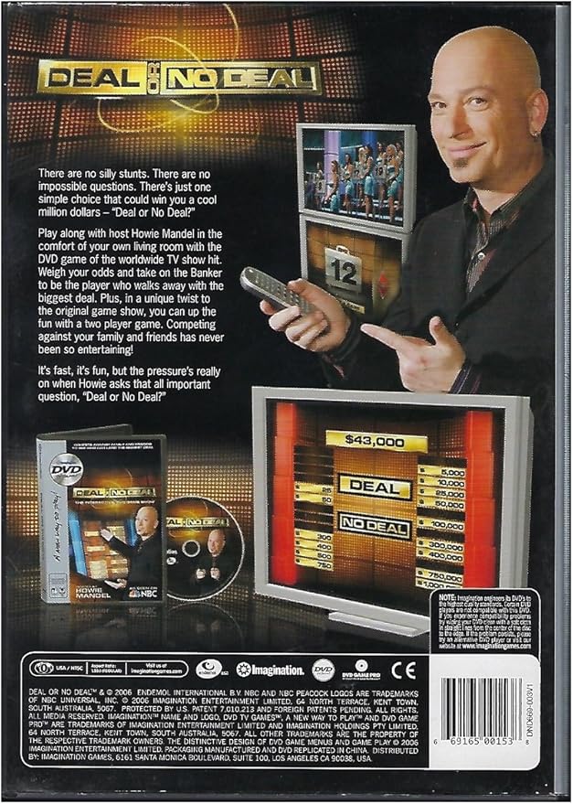 Imagination Entertainment Deal or No Deal DVD Game