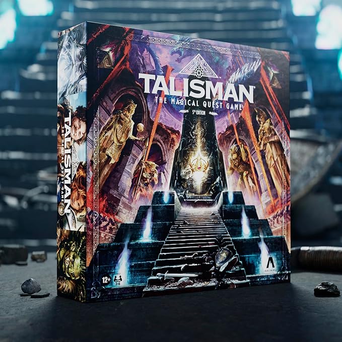 Avalon Hill Talisman: The Magical Quest Board Game, 5th Edition | Fantasy Tabletop Adventure Games | Ages 12 and Up | 2 to 6 Players | Roleplaying Strategy Games