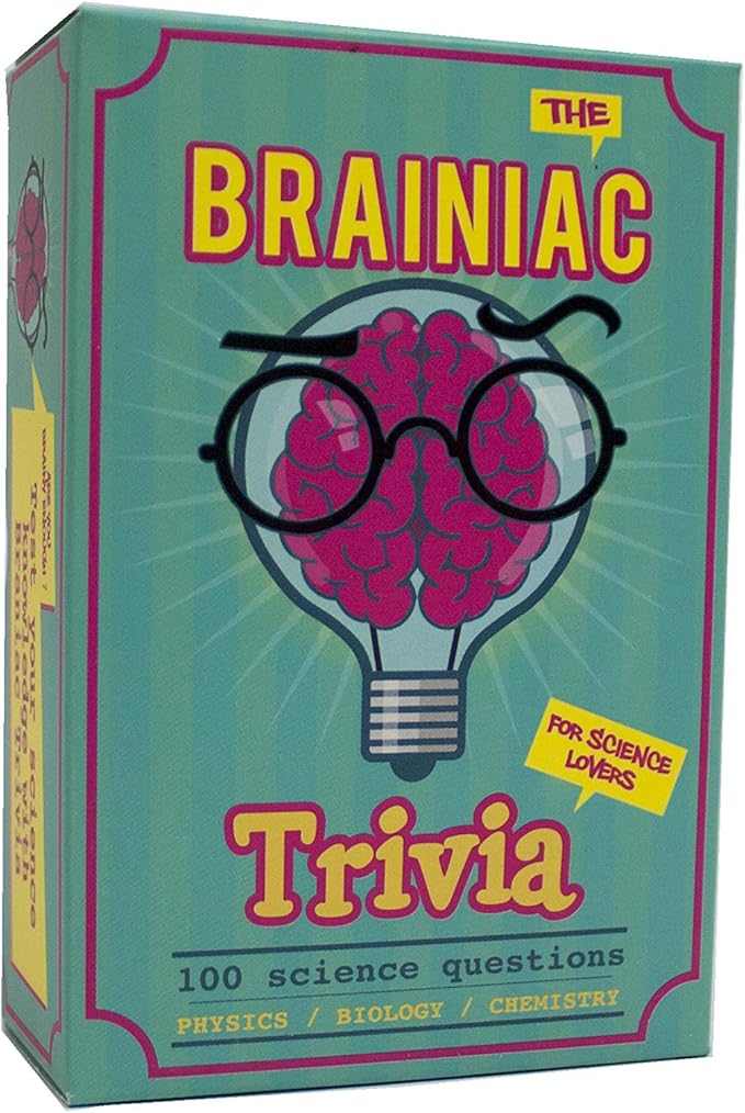 Gift Republic Brainiac Science Trivia