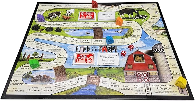 Life on The Farm Board Game