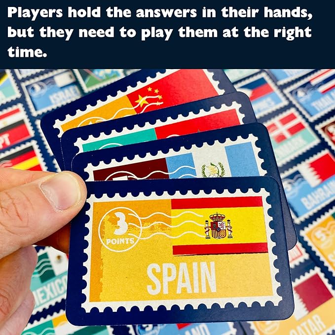 Top of The World: The pocketsize Globe-Trotting Game of top 10s. Travel The World in This Game of Knowledge, Strategy & Crafty Guesswork. Unleash Your Inner Explorer in This Travel Trivia Adventure!